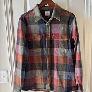 7 Diamonds Multicolor Plaid Shirt Jacket